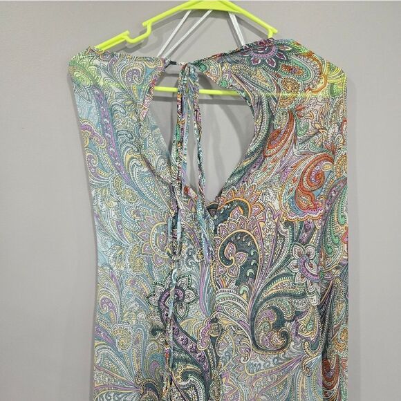 🐢 Kendall + Kylie Paisley Coverup - Picture 9 of 11